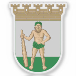 Wappen von Lbesenranta, Finnland Aufkleber