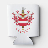 Wappen von Leuven, Belgien Dosenkühler (Rückseite)