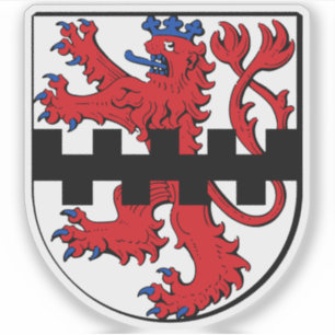 Wappen von Leverkusen, Deutschland Aufkleber
