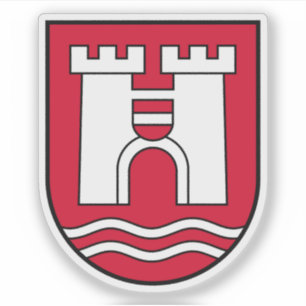 Wappen von Linz, Österreich Aufkleber