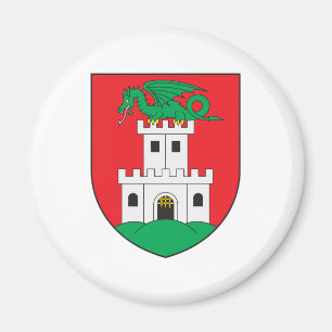 Wappen von Ljubljana Magnet