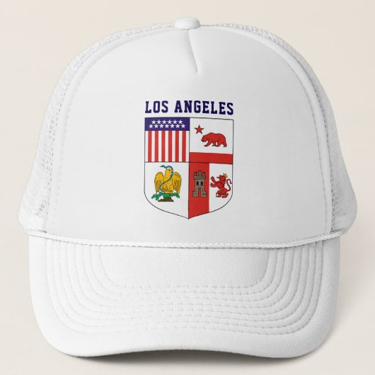 Wappen von Los Angeles - Tasche Truckerkappe (Vorderseite)