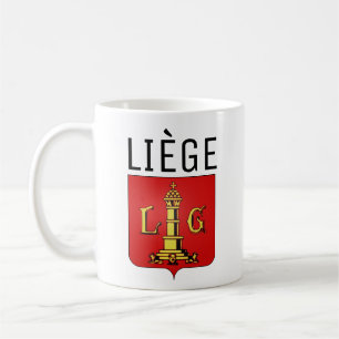 Wappen von Lüttich, Belgien Kaffeetasse