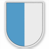 Wappen von Luzern, Schweiz Aufkleber (Vorderseite)