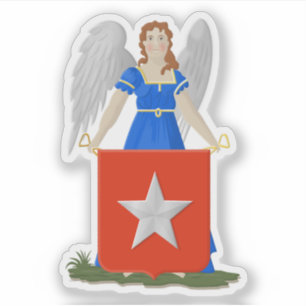 Wappen von Maastricht, Niederlande Aufkleber