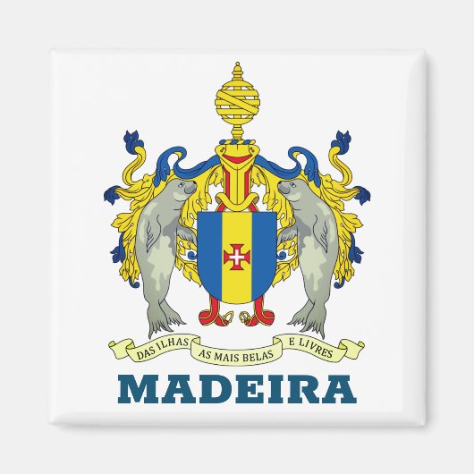 Wappen von Madeira, Magnet Portugal (Vorne)