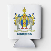 Wappen von Madeira, Portugal Dosenkühler (Rückseite)