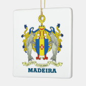 Wappen von Madeira, Portugal Keramikornament (Links)