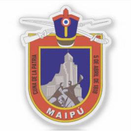 Wappen von Maipú, Chile Aufkleber