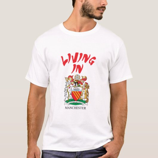 Wappen von Manchester T-Shirt (Vorderseite)