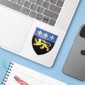 Wappen von Massy, Essonne, Île-de-France Aufkleber (Laptop mit iPhone)