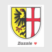 Wappen von Memmingen, Deutschland Aufkleber (Blatt)