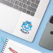 Wappen von Menorca, Spanien Aufkleber (Laptop mit iPhone)