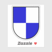 Wappen von Metkovic, Kroatien Aufkleber (Blatt)