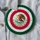 Wappen von Mexico Retro Button (Beispiel)