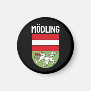 Wappen von Mödling, ÖSTERREICH Magnet
