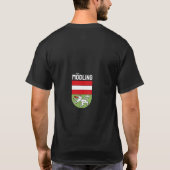 Wappen von Mödling, ÖSTERREICH T-Shirt (Rückseite)