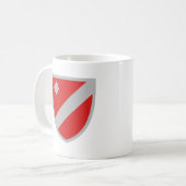 Wappen von Molise, Italien Kaffeetasse (Vorderseite Links)