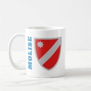 Wappen von Molise, Italien Kaffeetasse