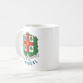 Wappen von Montréal, KANADA Kaffeetasse (Vorderseite Links)