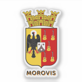 Wappen von Morovis, Puerto Rico Aufkleber