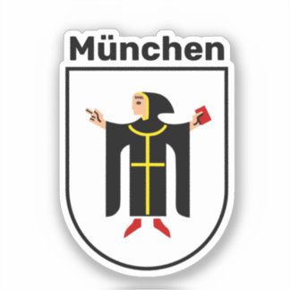 Wappen von München Aufkleber