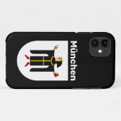Wappen von München Case-Mate iPhone Hülle (Rückseite (Horizontal))