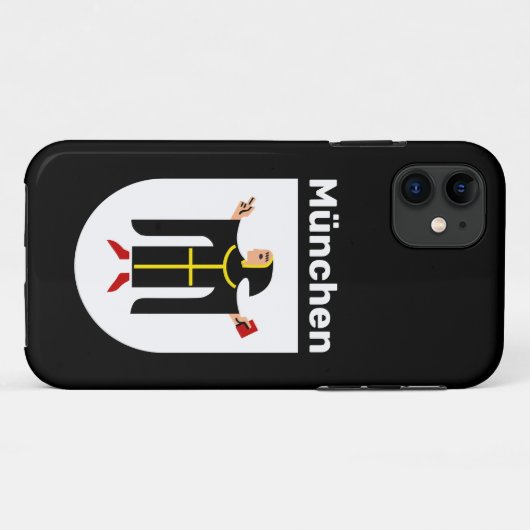 Wappen von München Case-Mate iPhone Hülle (Rückseite (Horizontal))