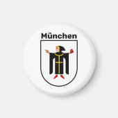Wappen von München Magnet (Vorne)