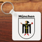 Wappen von München Schlüsselanhänger (Vorderseite)