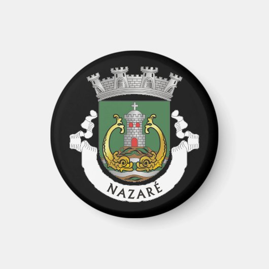 Wappen von Nazaré, Portugal Magnet (Vorne)