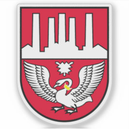 Wappen von Neumünster, Deutschland Aufkleber