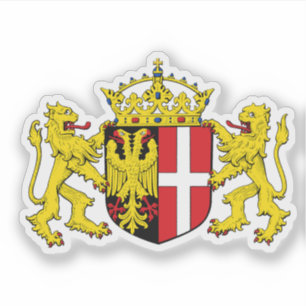 Wappen von Neuss, Deutschland Aufkleber