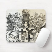 Wappen von Oliver Cromwell Mousepad (Mit Mouse)