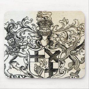 Wappen von Oliver Cromwell Mousepad
