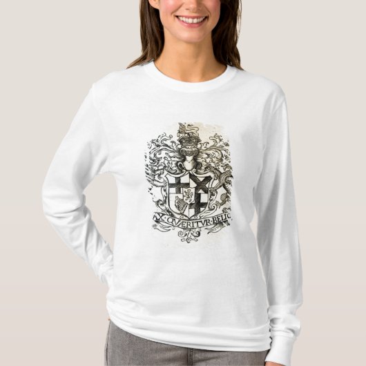 Wappen von Oliver Cromwell T-Shirt (Vorderseite)