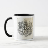 Wappen von Oliver Cromwell Tasse (Links)
