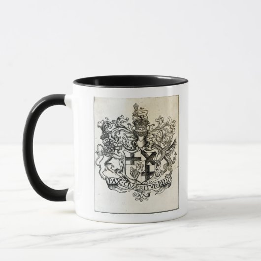 Wappen von Oliver Cromwell Tasse (Links)