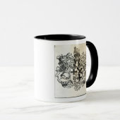 Wappen von Oliver Cromwell Tasse (VorderseiteRechts)