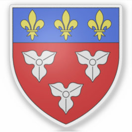 Wappen von Orléans, Loiret Aufkleber
