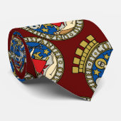 Wappen von Oslo, Norwegen Krawatte (Gerollt)