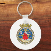 Wappen von Oslo Schlüsselanhänger (Vorderseite)