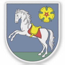 Wappen von Ostrava, Tschechische Republik Aufkleber