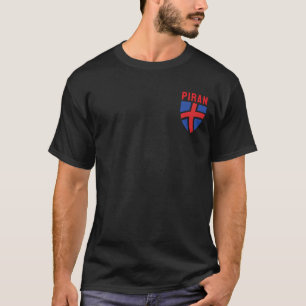 Wappen von Piran, Slowenien T-Shirt