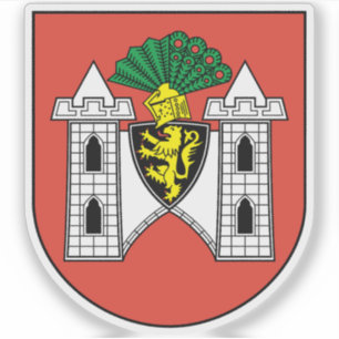 Wappen von Plauen, Deutschland Aufkleber