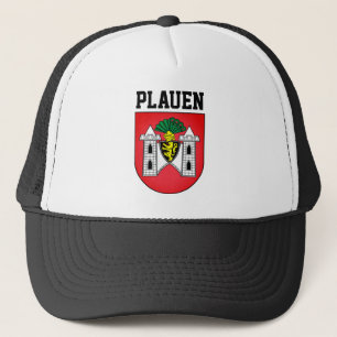 Wappen von Plauen, Deutschland Truckerkappe