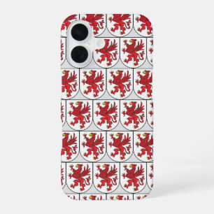 Wappen von Pommern Majestätische Greifen-Kunst iPhone 16 Hülle