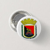 Wappen von Ponce, Puerto Rico Button (Vorne & Hinten)