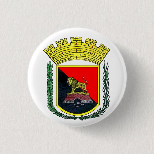 Wappen von Ponce, Puerto Rico Button (Vorderseite)