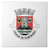 Wappen von Portimão, PORTUGAL Fliese (Vorderseite)